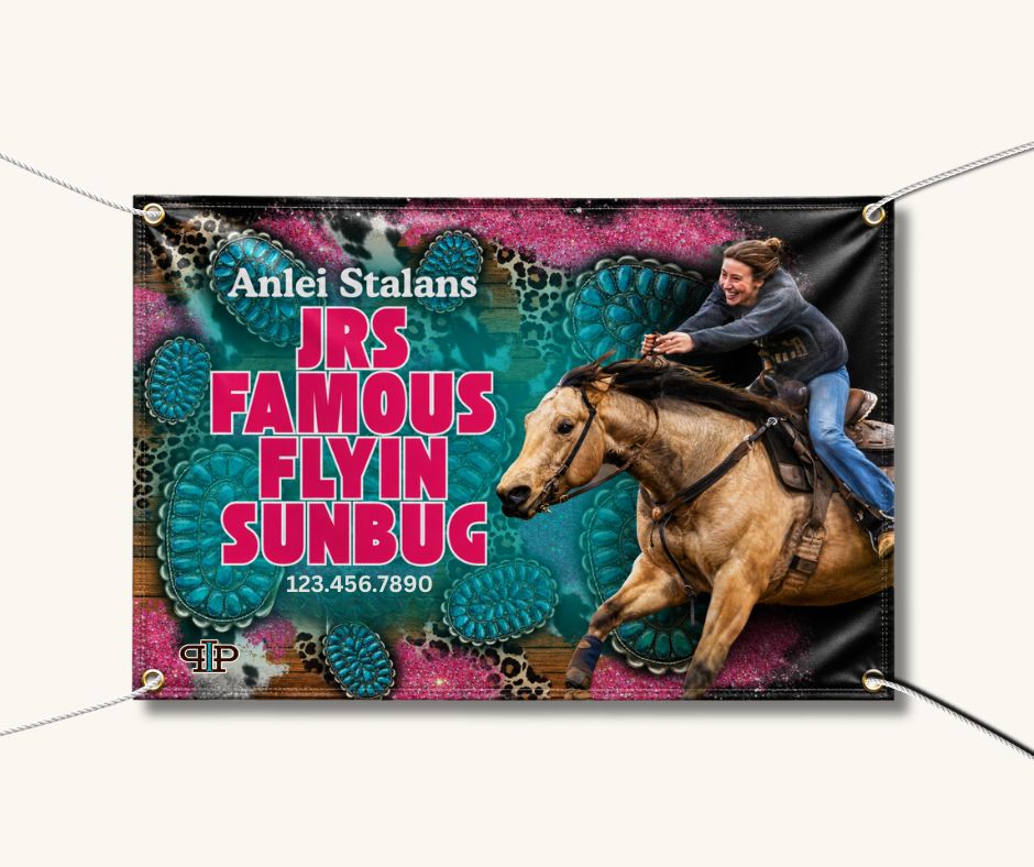 Glitz & Grit – Personalized Stall Banner