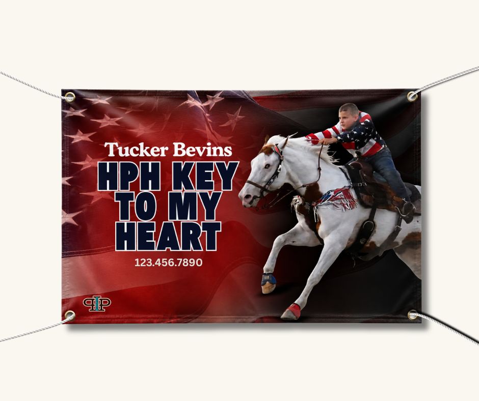 Freedom In Motion – Personalized Stall Banner
