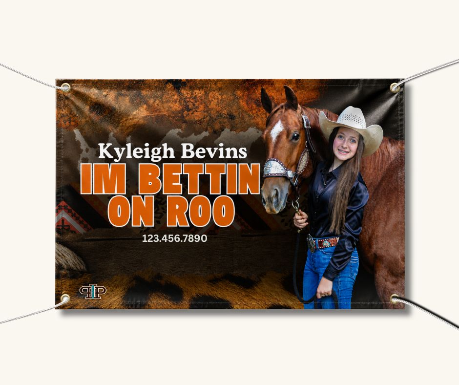Rustic Renegade – Personalized Stall Banner